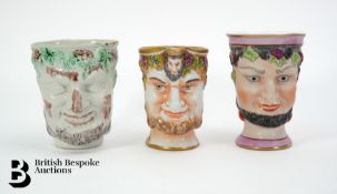 Three Pan Satyr Faun Wine Cup