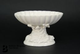 White Raised Dish