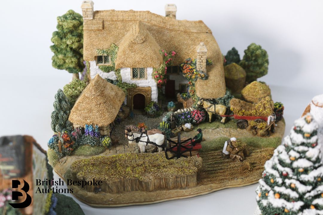 Large Quantity of Lilliput Lane Limited Edition Houses - Christmas Themed - Image 7 of 9