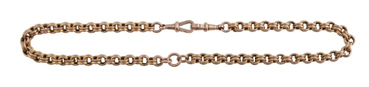 9ct gold fancy belcher chain