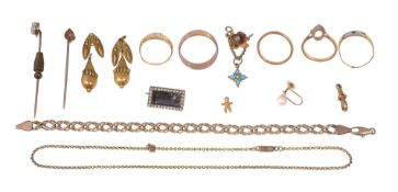 A collection of jewellery