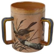 Florence Elizabeth Barlow (1856-1909) A Doulton Lambeth stoneware tyg