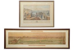 Brighton. Two colour prints