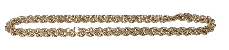 A twisted rope chain