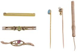 A collection of accessories