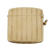 A George V 9ct gold vesta case