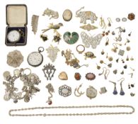 A collection of costume jewellery