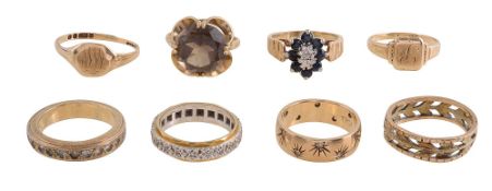 A collection of rings