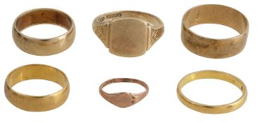 A collection of rings