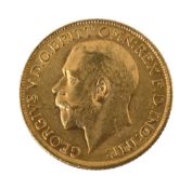 A George V full sovereign 1914