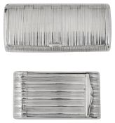 Two late George III silver snuff boxes