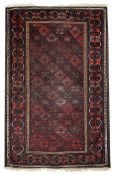 An Afghan Belouch tribal rug