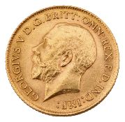 George V Half Sovereign, 1914
