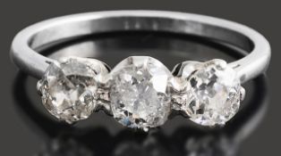 A three stone diamond rinhg