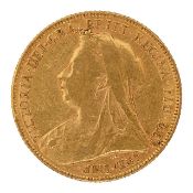 Queen Victoria Sovereign, 1900