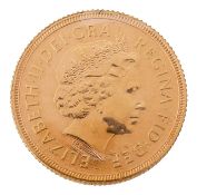 Elizabeth II Sovereign, 2002