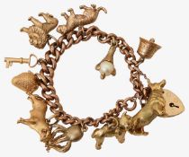 9ct charm bracelet