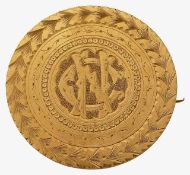 A Victorian target brooch