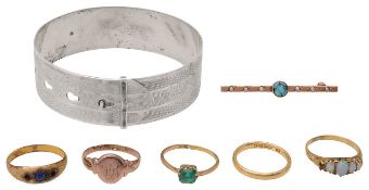 A collection of lady's accessories