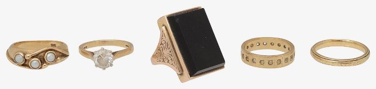 A collection of rings