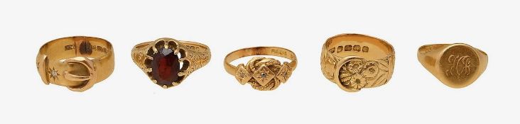 A collection of rings