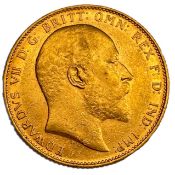 Edward VII full sovereign, 1910