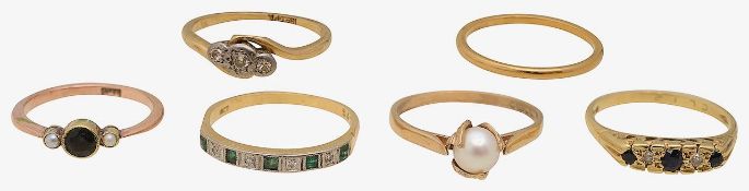 A collection of rings