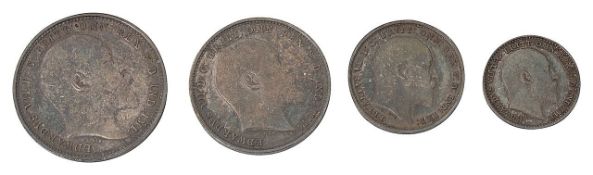 Edward VII, silver Maundy set, 1908