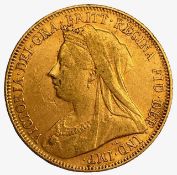 Victorian full sovereign, 1901