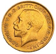 George V half sovereign, 1913