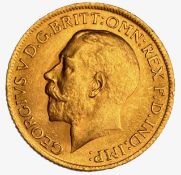 George V full sovereign 1915