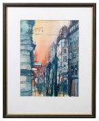 Bernhard Vogel (Austrian, b.1961) 'Karntner Strasse, Vienna'