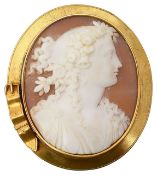 A 19th Century shell cameo