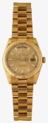 Rolex president 18ct gold watch