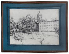 Edward Beale, (British, 1950-2017) Imperial War Museum, Lambeth',