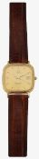 Gentleman's Omega Seamaster Quartz gold pated wristwatch