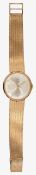 A Cyma gentleman's 9ct gold wristwatch