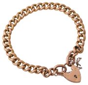 A curb-link bracelet