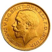 George V full sovereign 1914