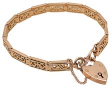 A fancy gate bracelet