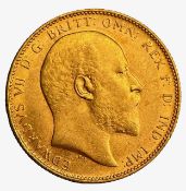 Edward VII full sovereign, 1905