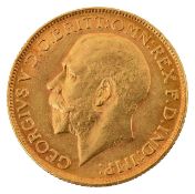 A George V full Sovereign, 1926