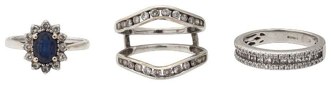 A group of three rings