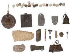 A collection of antiquities and curios