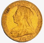 Victorian full sovereign, 1895