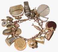 A charm bracelet