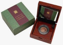 Royal Mint. Elizabeth II 2020 UK 50 pence Brexit Gold Proof Coin