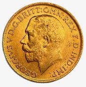 George V full sovereign 1913
