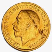 George V full sovereign, 1911