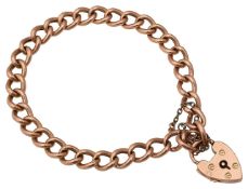 A curb-link bracelet